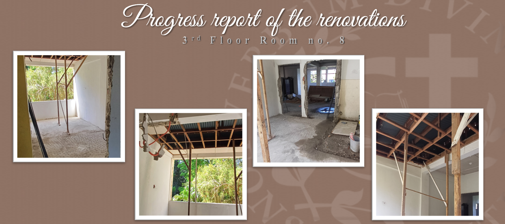 Progress report on the Renovations (3rd Floor Room no. 8)